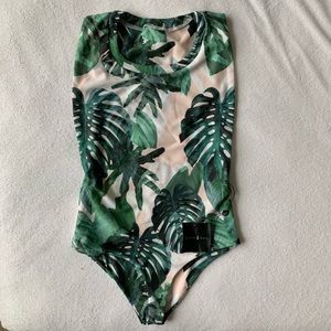 Stone Fox Swim - Tulum One Piece Monstera Print